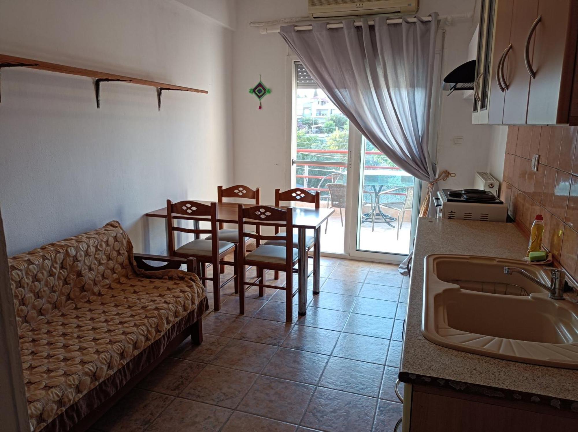 Blue Moon Apartments Nea Michaniona Habitación foto
